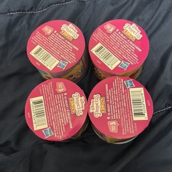 Bundle of 4 Disney Princess Comics Series 3 Figures - Picture 2 of 2